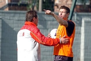 Gerrard Threatened by Crazed Fan in Shocking Training Ground Bust Up