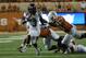 Sep 14, 2013; Austin, TX, USA; Mississippi Rebels running back Jeff Scott (3) runs the ball against the Texas Longhorns during the second half at Darrell K Royal-Texas Memorial Stadium. Ole Miss beat Texas 44-23. Mandatory Credit: Brendan Maloney-USA TODAY Sports