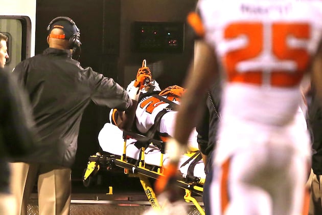 Storm Woods Taken Away in Ambulance After Sustaining Scary Head Injury