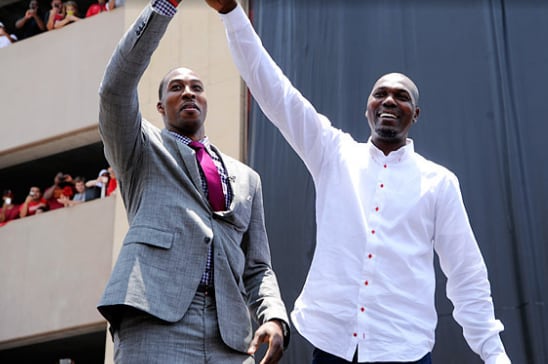 Dwight Howard's Workout with Hakeem Olajuwon