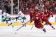 Lucas Lessio (51) is one rookie which caught coach Dave Tippett's attention.