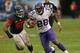 CHICAGO, IL - SEPTEMBER 15: Adrian Peterson #28 of the Minnesota Vikings is chased by Lance Briggs #55 of the Chicago Bears at Soldier Field on September 15, 2013 in Chicago, Illinois. The Bears defeated the Vikings 31-30. (Photo by Jonathan Daniel/Getty Images)