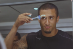 Kaepernick 'Shaves' Eyebrow After Losing Bet