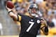 PITTSBURGH, PA - SEPTEMBER 08: Ben Roethlisberger #7 of the Pittsburgh Steelers drops back to pass against the Tennessee Titans during the game on September 8, 2013 at Heinz Field in Pittsburgh, Pennsylvania. (Photo by Justin K. Aller/Getty Images)