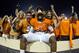 Sep 14, 2013; Stillwater, OK, USA; Oklahoma State Cowboys defensive end Sam Wren (89) celebrates with fans after the game against the Lamar Cardinals at Boone Pickens Stadium. Mandatory Credit: Richard Rowe-USA TODAY Sports