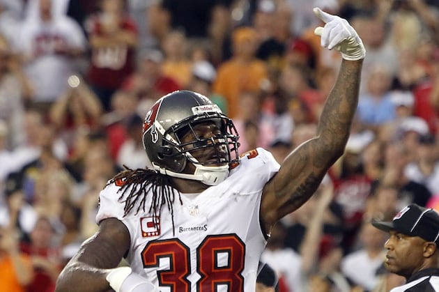 Dashon Goldson Suspended 1 Game for Helmet-to-Helmet Hit