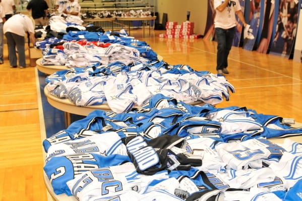 Magic Raise $17,000 for Orlando Magic Youth Foundation with Garage Sale