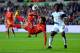 SWANSEA, WALES - SEPTEMBER 16: Liverpool player Phillipe Coutinho (l) trys an overhead kick watched by Wilfried Bony of Swansea during the Barclays Premier League match between Swansea City and Liverpool at Liberty Stadium on September 16, 2013 in Swansea, Wales. (Photo by Stu Forster/Getty Images)