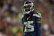 SEATTLE, WA - SEPTEMBER 15: Cornerback Richard Sherman #25 of the Seattle Seahawks looks on during the game against the San Francisco 49ers at CenturyLink Field on September 15, 2013 in Seattle, Washington. (Photo by Otto Greule Jr/Getty Images)