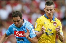 Napoli Squad for Borussia