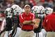 Sep 14, 2013; Lincoln, NE, USA; Nebraska Cornhuskers head coach Bo Pelini before the game against the UCLA Bruins at Memorial Stadium. Mandatory Credit: Bruce Thorson-USA TODAY Sports