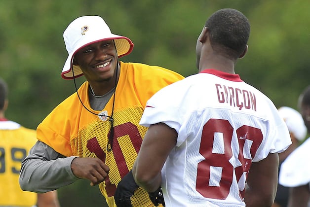 Garcon: Knee Brace Hindering RGIII