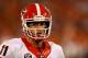 CLEMSON, SC - AUGUST 31: Aaron Murray #11 of the Georgia Bulldogs during their game at Memorial Stadium on August 31, 2013 in Clemson, South Carolina. (Photo by Streeter Lecka/Getty Images)