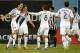 LOS ANGELES, CA - AUGUST 03: Defender Omar Gonzalez (L) of the Los Angeles Galaxy celebrates his goal against Juventus with teammates during the first half of the 2013 Guinness International Champions Cup at Dodger Stadium on August 3, 2013 in Los Angeles, California (Photo by Kevork Djansezian/Getty Images)