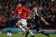 MANCHESTER, ENGLAND - SEPTEMBER 17: Marouane Fellaini of Manchester United competes with Lars Bender of Bayer Leverkusen during the UEFA Champions League Group A match between Manchester United and Bayer Leverkusen at Old Trafford on September 17, 2013 in Manchester, England. (Photo by Michael Regan/Getty Images)