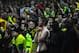 LONDON, ENGLAND - MAY 25: Borussia Dortmund fans look deject in defeat after the UEFA Champions League final match between Borussia Dortmund and FC Bayern Muenchen at Wembley Stadium on May 25, 2013 in London, United Kingdom. (Photo by Laurence Griffiths/Getty Images)