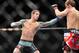Dec 29, 2012; Las Vegas, NV, USA; Eddie Wineland (left) throws a jab at Brad Pickett (right) during UFC 155 at the MGM Grand Garden Arena. Mandatory Credit: Gary A. Vasquez-USA TODAY Sports
