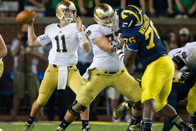 Pass Protection Strong for Irish Early