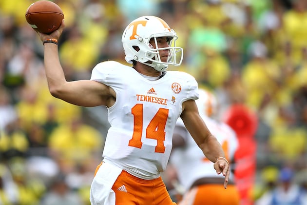 Tennessee Opening Up Its QB Competition Is a Panic Move by Butch Jones
