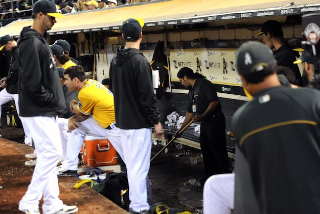 Oakland A's Keep Winning While Their Stadium Keeps Leaking Sewage