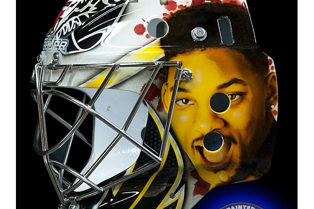Hockey Goalie Has a 'Fresh Prince of Bel-Air' Hockey Mask