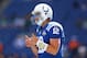 Andrew Luck must have just found out that the Indianapolis Colts acquired Trent Richardson.