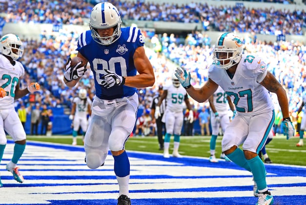 Dwayne Allen's Injury Makes Coby Fleener a Must-Have Waiver-Wire Target
