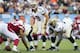 CANTON, OH - AUGUST 5: Starting quarterback Drew Brees #9 of the New Orleans Saints lines up against the Arizona Cardinals during first quarter of the Pro Football Hall of Fame game at Fawcett Stadium on August 5, 2012 in Canton, Ohio. (Photo by Jason Miller/Getty Images)