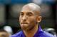 Mar 27, 2013; Minneapolis, MN, USA; Los Angeles Lakers shooting guard Kobe Bryant (24) prior to the game against the Minnesota Timberwolves at Target Center. Lakers won 120-117. Mandatory Credit: Greg Smith-USA TODAY Sports