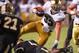 WEST LAFAYETTE, IN - SEPTEMBER 14: Cam McDaniel #33 of the Notre Dame Fighting Irish runs the ball against the Purdue Boilermakers at Ross-Ade Stadium on September 14, 2013 in West Lafayette, Indiana. (Photo by Michael Hickey/Getty Images)