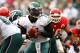PHILADELPHIA - SEPTEMBER 27: Michael Vick #7 of the Philadelphia Eagles looks to pass against the Kansas City Chiefs on September 27, 2009 at Lincoln Financial Field in Philadelphia, Pennsylvania. (Photo by Chris McGrath/Getty Images)