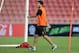 BANGKOK, THAILAND - JULY 27: Luis Suarez of Liverpool FC laughs during a Liverpool FC training session at Rajamangala Stadium on July 27, 2013 in Bangkok, Thailand. (Photo by Thananuwat Srirasant/Getty Images)