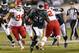 Sep 19, 2013; Philadelphia, PA, USA; Philadelphia Eagles running back LeSean McCoy (25) carries for a touchdown during the fourth quarter against the Kansas City Chiefs at Lincoln Financial Field. The Chiefs defeated the Eagles 26-16. Mandatory Credit: Howard Smith-USA TODAY Sports