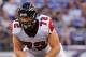BALTIMORE, MD - AUGUST 15: Tackle Sam Baker #72 of the Atlanta Falcons lines up during a preseason game against the Baltimore Ravens at M&T Bank Stadium on August 15, 2013 in Baltimore, Maryland. (Photo by Rob Carr/Getty Images)