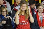 Tromso Fan Wore Arsenal Shirt at White Hart