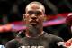 ATLANTA, GA - APRIL 21: Jon Jones celebrates defeating Rashad Evans by unanimous decision in their light heavyweight title bout for UFC 145 at Philips Arena on April 21, 2012 in Atlanta, Georgia. (Photo by Kevin C. Cox/Getty Images)