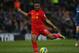 OLDHAM, ENGLAND - JANUARY 27: Raheem Sterling of Liverpool in action during the FA Cup with Budweiser Fourth Round match between Oldham Athletic and Liverpool at Boundary Park on January 27, 2013 in Oldham, England. (Photo by Alex Livesey/Getty Images)