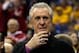 WASHINGTON, DC - MARCH 28: Pat Riley looks on during the East Regional Round of the 2013 NCAA Men's Basketball Tournament at Verizon Center on March 28, 2013 in Washington, DC. (Photo by Win McNamee/Getty Images)