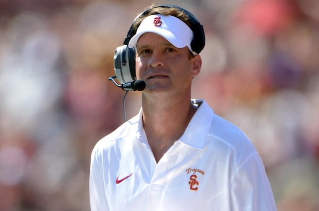 Kiffin Says USC's Extra-Point Trickery Is Still in the Arsenal