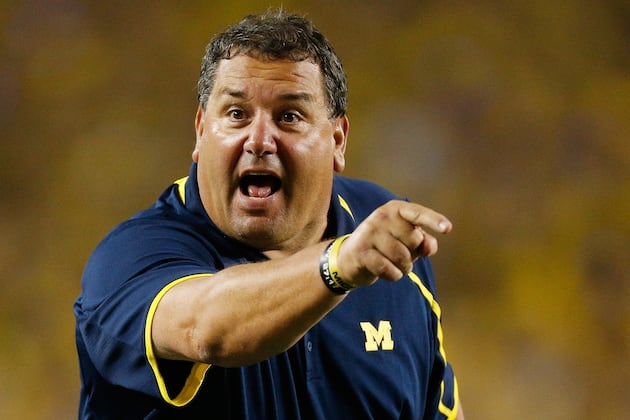 Brady Hoke Considering Offensive Line Changes