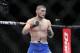 May 25, 2013; Las Vegas, NV, USA; Khabib Nurmagomedov during UFC 160 at the MGM Grand Garden Arena. Mandatory Credit: Gary A. Vasquez-USA TODAY Sports