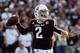 COLLEGE STATION, TX - SEPTEMBER 14: Johnny Manziel #2 of Texas A&M Aggies drops back to pass during the game against the Alabama Crimson Tide at Kyle Field on September 14, 2013 in College Station, Texas. (Photo by Scott Halleran/Getty Images)