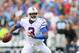 ORCHARD PARK, NY - SEPTEMBER 15: EJ Manuel #3 of the Buffalo Bills scrambles against the Carolina Panthers at Ralph Wilson Stadium on September 15, 2013 in Orchard Park, New York.Buffalo won 24-23. (Photo by Rick Stewart/Getty Images)