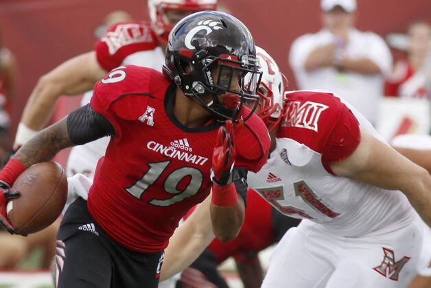 Cincinnati Edges Miami (OH) 14-0 on Late TDs