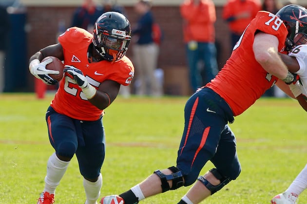 Parks, Hamm Lead Virginia Past VMI 49-0