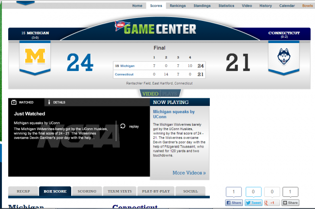 Screenshot: NCAA.org (Adam Biggers)