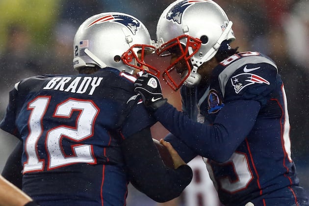 Brady Keeping Tabs on His Old Wideouts, in Case
