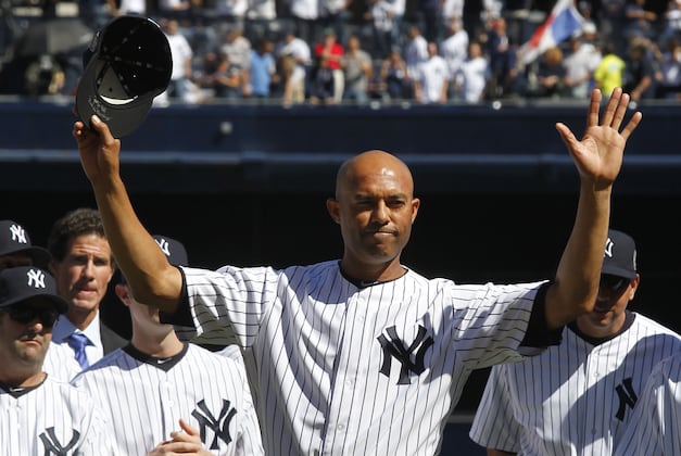 Rivera, Pettitte's Day Spoiled by Giants