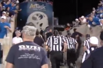 Video: BYU Fans Hurl Trash at Refs After Loss to Utes