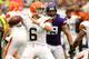MINNEAPOLIS, MN - SEPTEMBER 22: Brian Hoyer #6 of the Cleveland Browns looks to pass against the Minnesota Vikings on September 22, 2013 at Mall of America Field at the Hubert Humphrey Metrodome in Minneapolis, Minnesota. (Photo by Adam Bettcher/Getty Images)